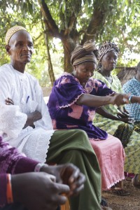 Listening to community stakeholders in Pujehun District, Sierra Leone